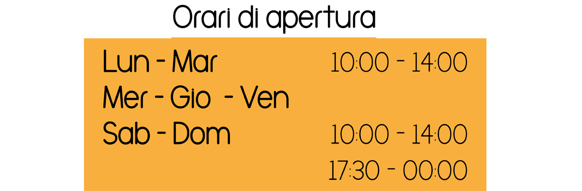 Orari di apertura